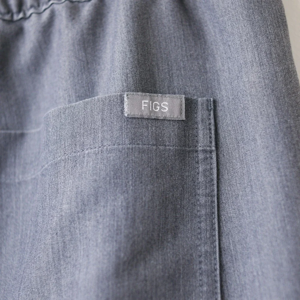 FIGS‎ Scrub Pants Technical Collection Mens XL Grey TM3001 Cargo Medical PO 1897